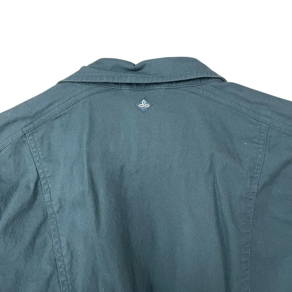 PRANA Mayve Jacket Blue Green Size Medium - Picture 5 of 9